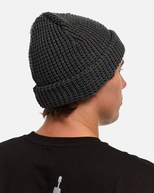 Шапка Waffle Grey - фото 3