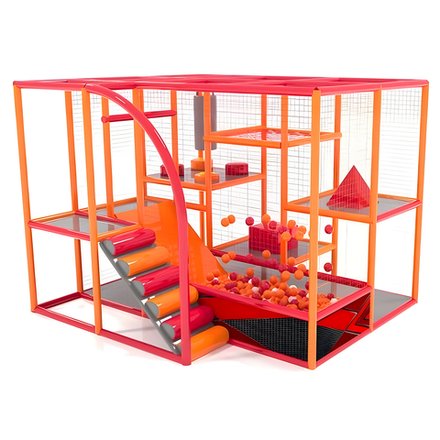 Детский игровой лабиринт «Забава» 12,3м² (4*3,5*2,5м)