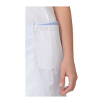 Костюм "ЭВИТА" женский: блуза, брюки белый с голубым