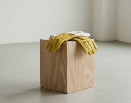 Перчатки кожаные с нарукавниками