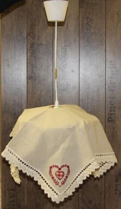 Светильник подвесной "Сердце" 50x31x50см