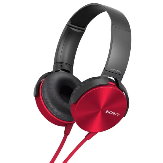 Sony MDR-XB450AP Red