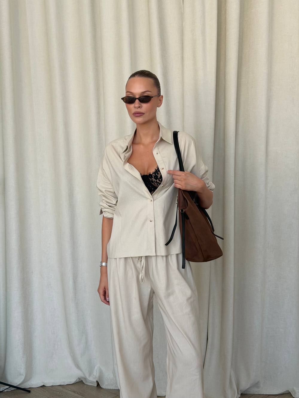 Рубашка LINEN basic