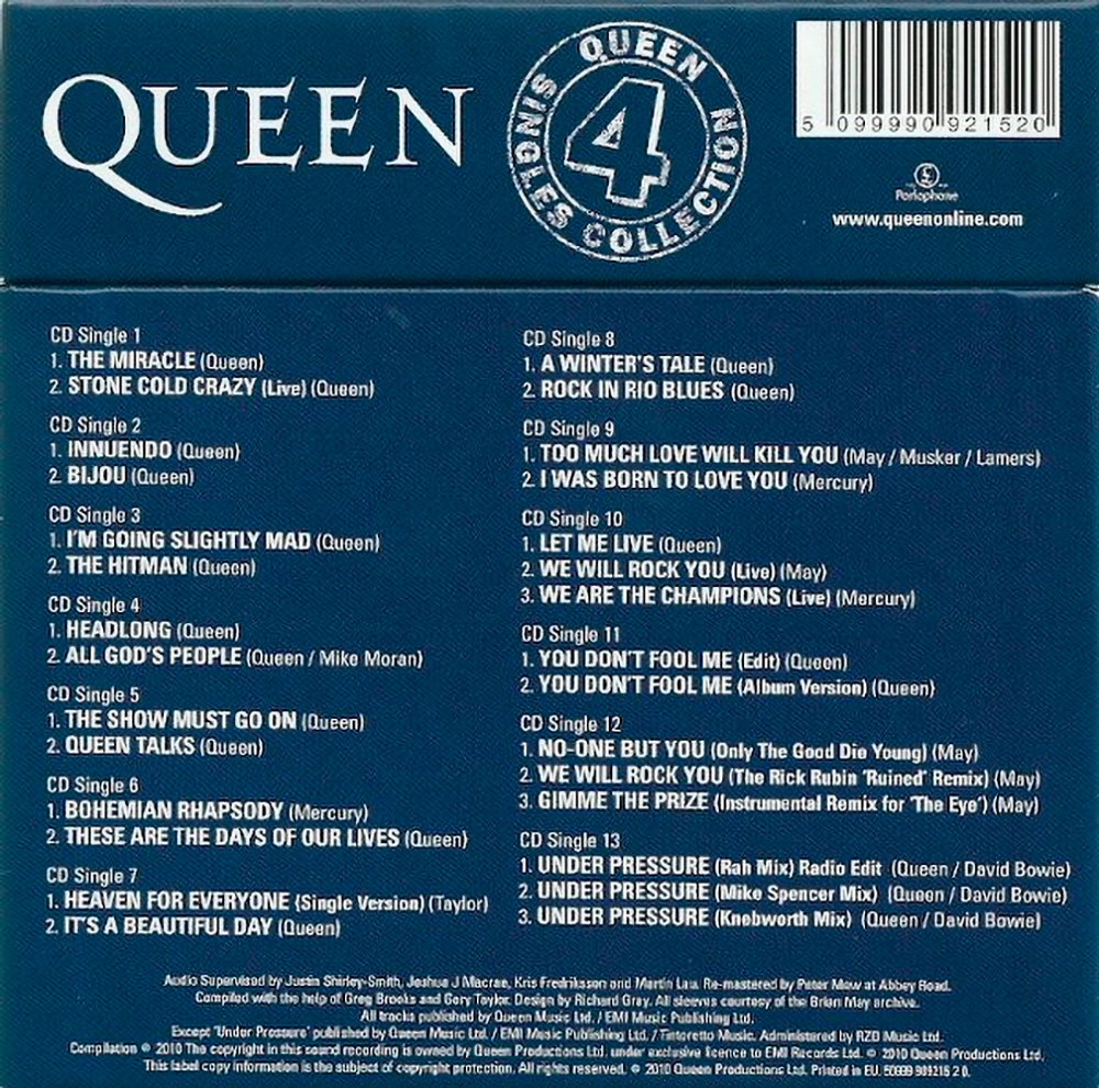 Queen / Queen Singles Collection 4 (13CD Single)
