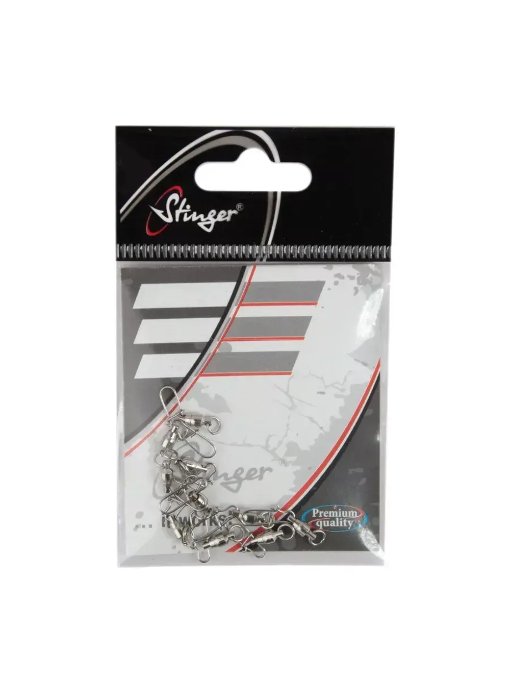 Застежка для рыбалки с вертлюгом ST-3802-2 1 упк 10 шт