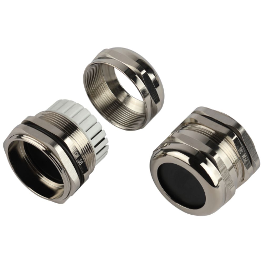 Кабельный ввод сальник ЭРА NO-224-262 латунный PGM 36 (d отв.47 мм / d провод.25-32 мм) IP68 (упаковка 3 штуки)