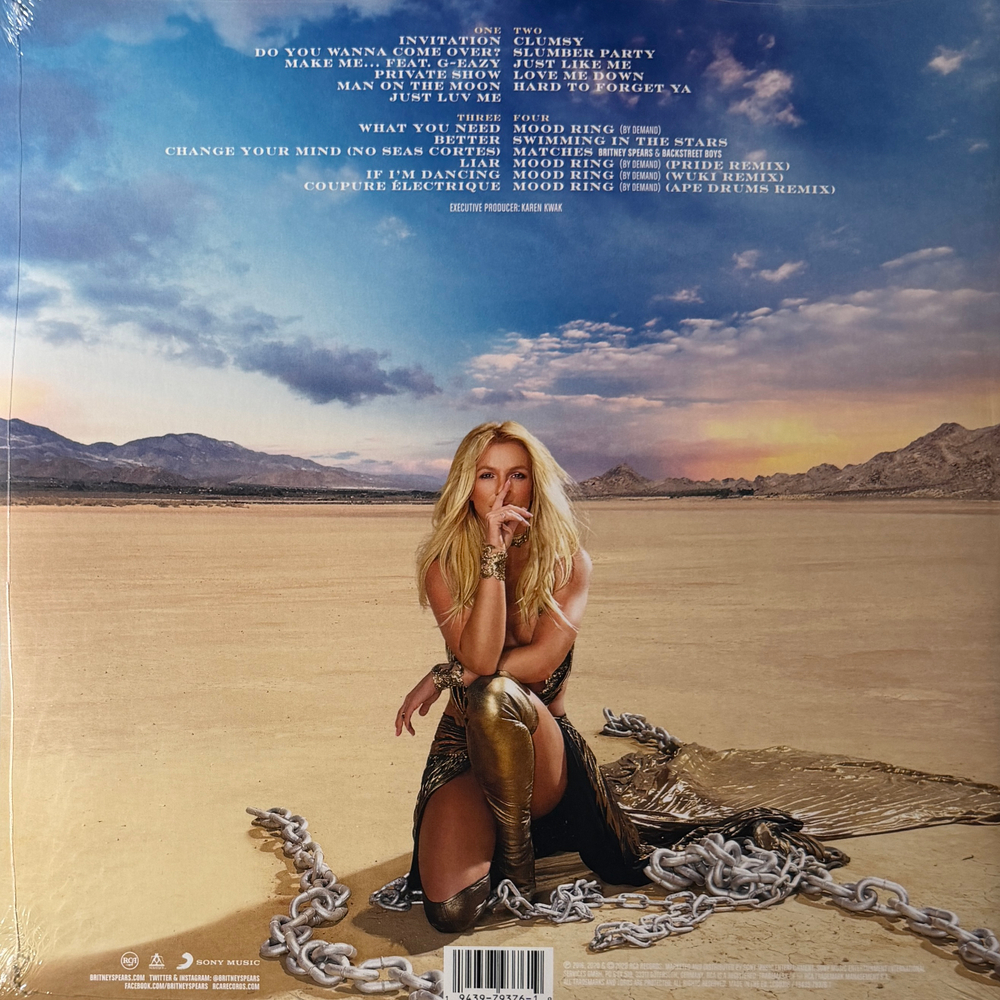 Виниловая пластинка Britney Spears ‎– Glory 2LP