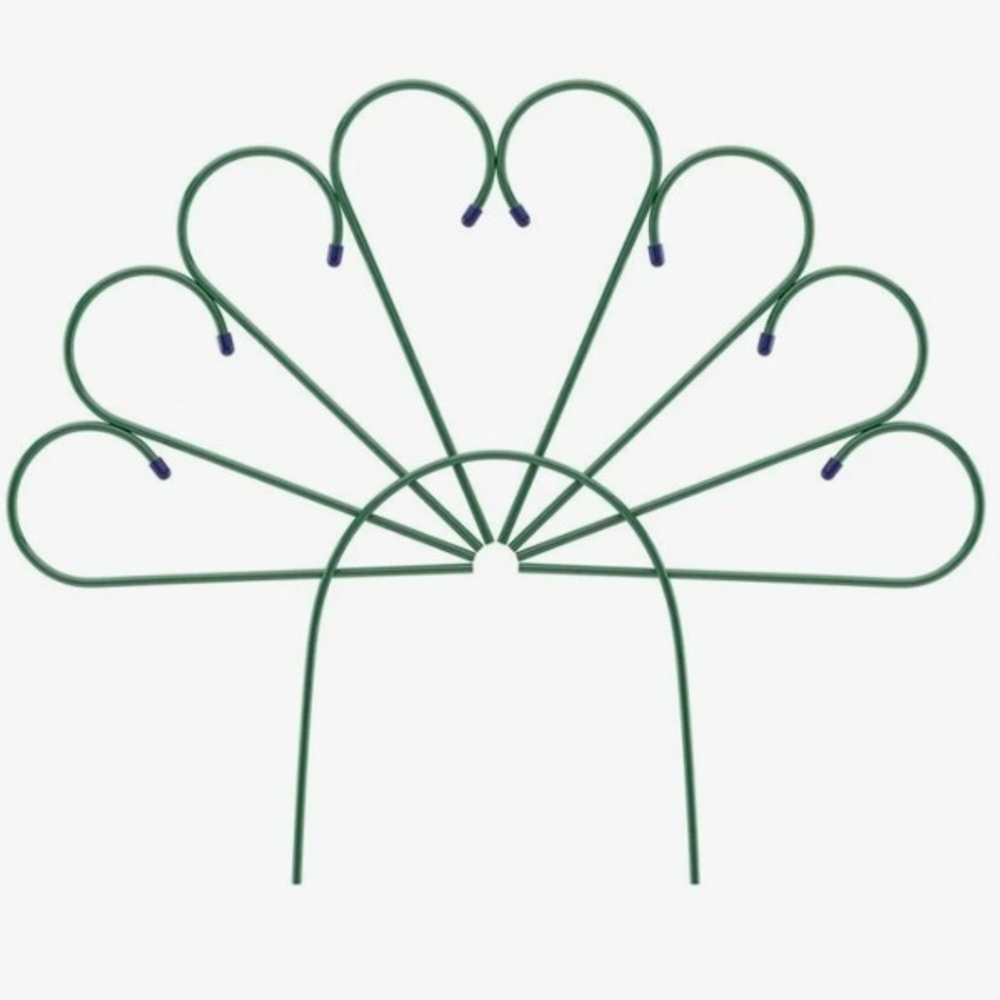 Заборчик садовый «Павлин» 70*90*450 см (5дет)