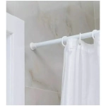 Карниз для ванной комнаты 280см сборный (белый)