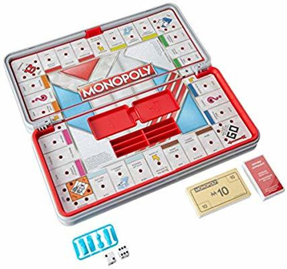 Hasbro: Игра настольная дорожная Монополия Роудтрип E5340 — Monopoly Roadtrip — Хасбро