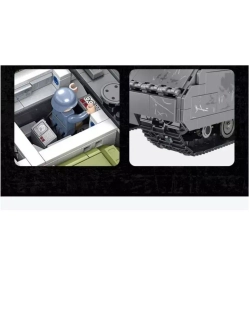 Конструктор Сверхтяжелый танк Маус 2127 деталей