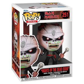 Фигурка Funko POP! Rocks - Iron Maiden Nights of the Dead Eddie