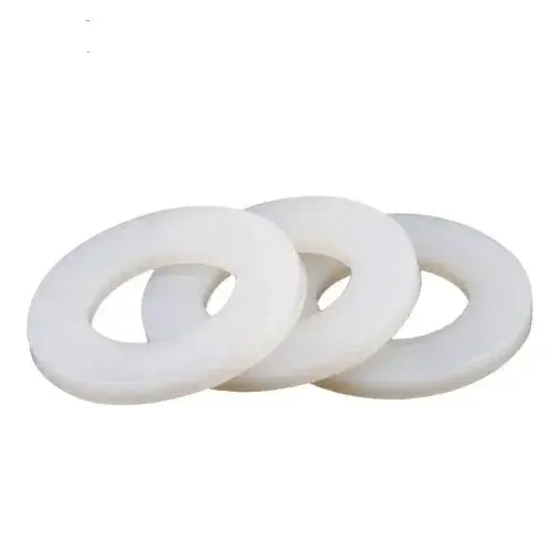 Шайба плоская DIN 125 для резьбы М8, полиамидная (пластиковая), 20 шт