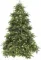 Елка Нормандия с лампочками 155 см., 232 LED лампы, литая хвоя+пвх, Triumph Tree (73693)