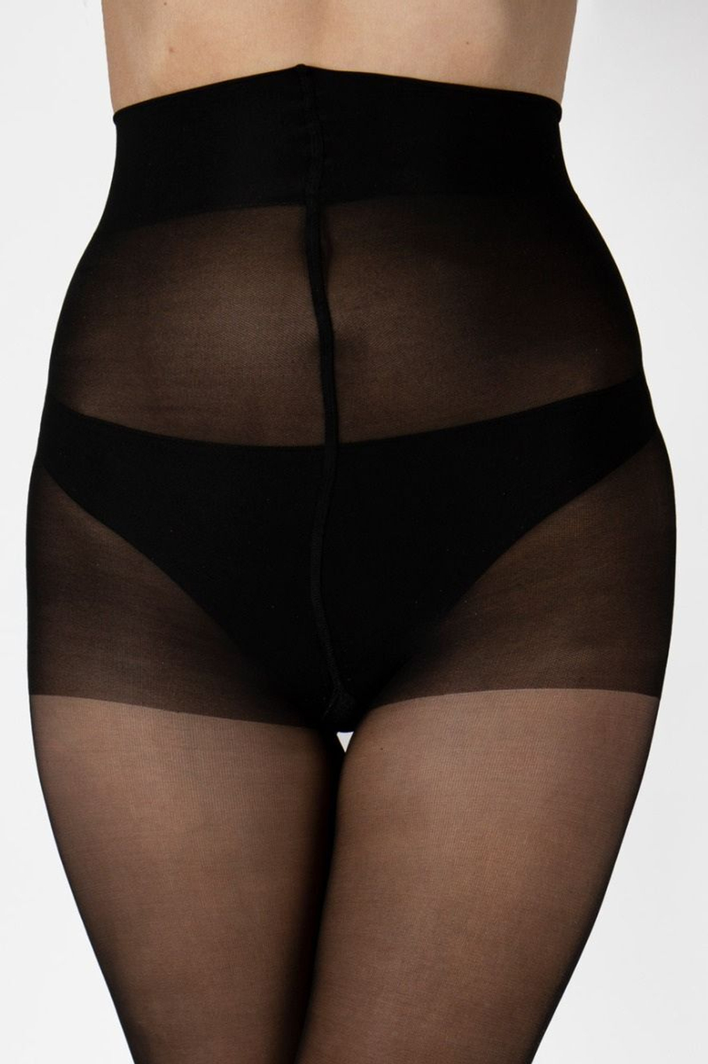 Матовые шелковистые колготки из наномикрофибры (Размер: M) (Цвет: телесный)