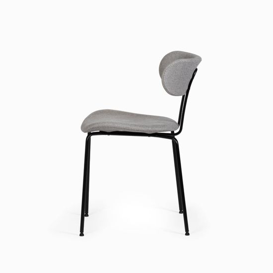 Стул Pedigree металлический каркас, темно-серая ткань