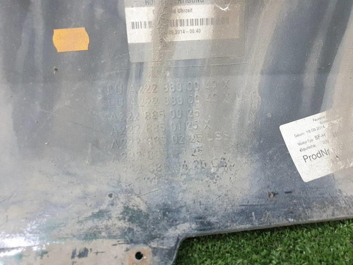 Бампер задний Mercedes S w222 (2013-2017)