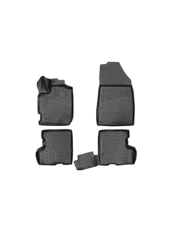 Коврики в салон для RENAULT Duster II 2021 - , 4шт. (полиуретан) ELEMENT3DA0N202210K