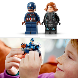 LEGO Marvel — Велосипеды Черной Вдовы и Капитана Америки 76260 / артикул   76260  / GTIN 5702017419763