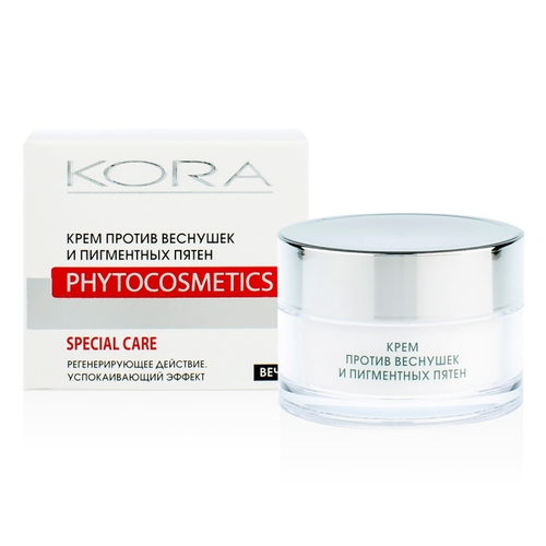 KORA Крем против веснушек и пигментных пятен 50 мл 3503 (47448)