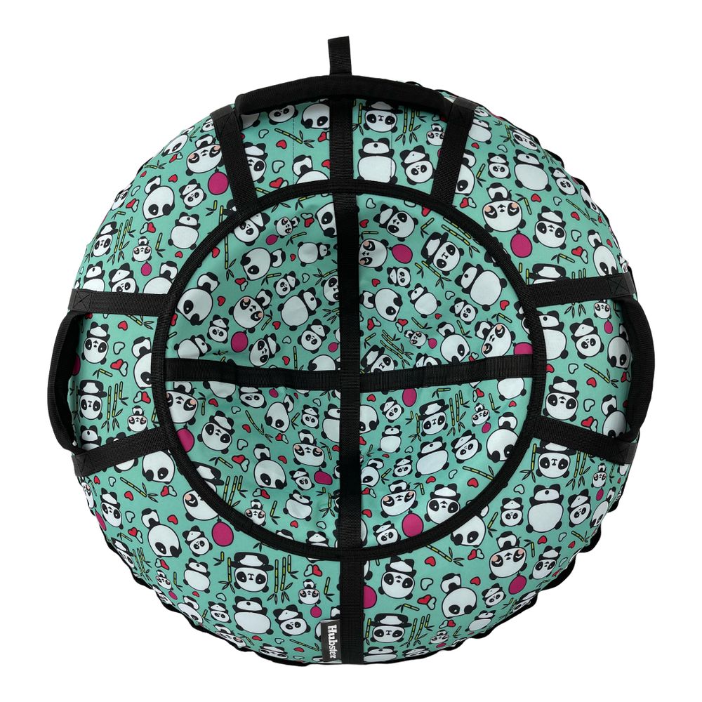 Тюбинг Hubster Люкс Pro S Панда бирюзовая