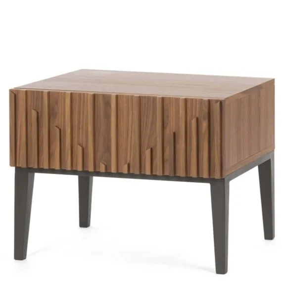 Прикроватная тумба Moderna 60х45 см, шпон ореха