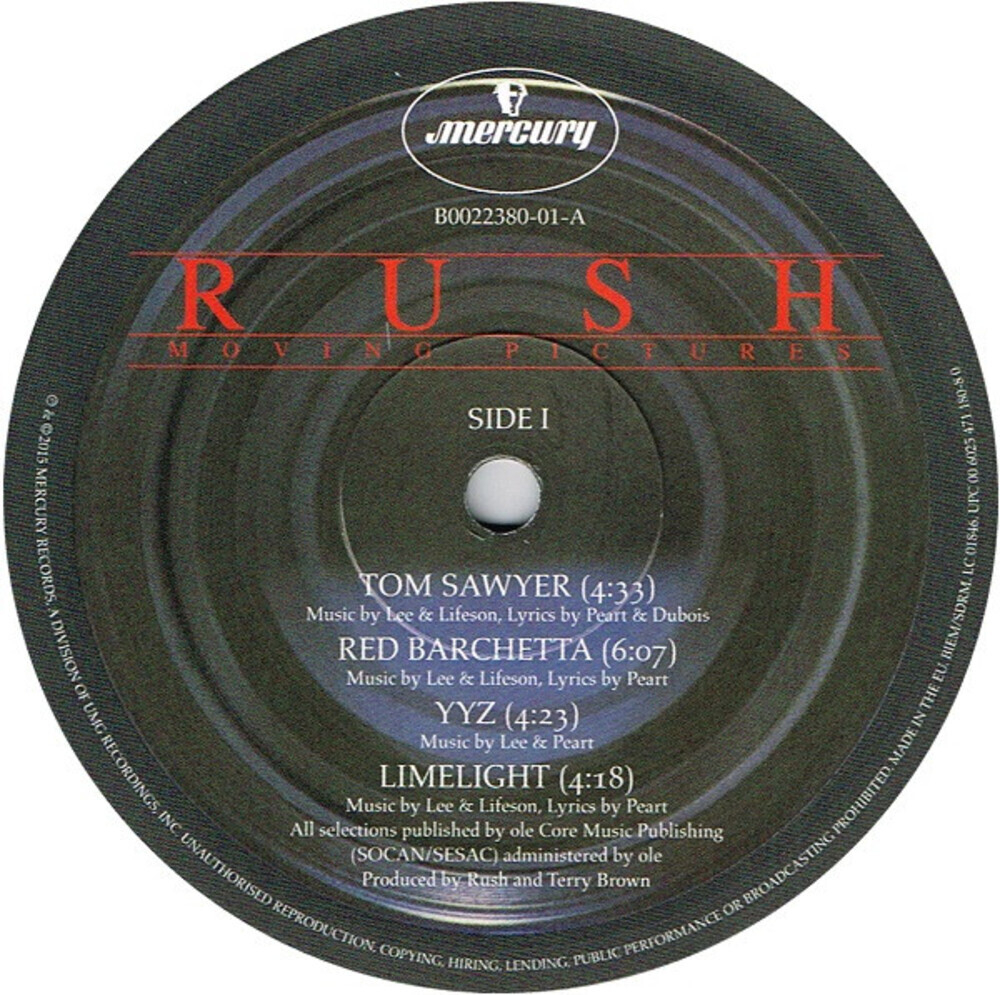 Rush / Moving Pictures (LP)