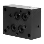 EB407 - Плита-переходник, Ду16 -> Ду10, ISO 4401-07 -> ISO 4401-05, CETOP07 - CETOP05, X и Y - заглушены