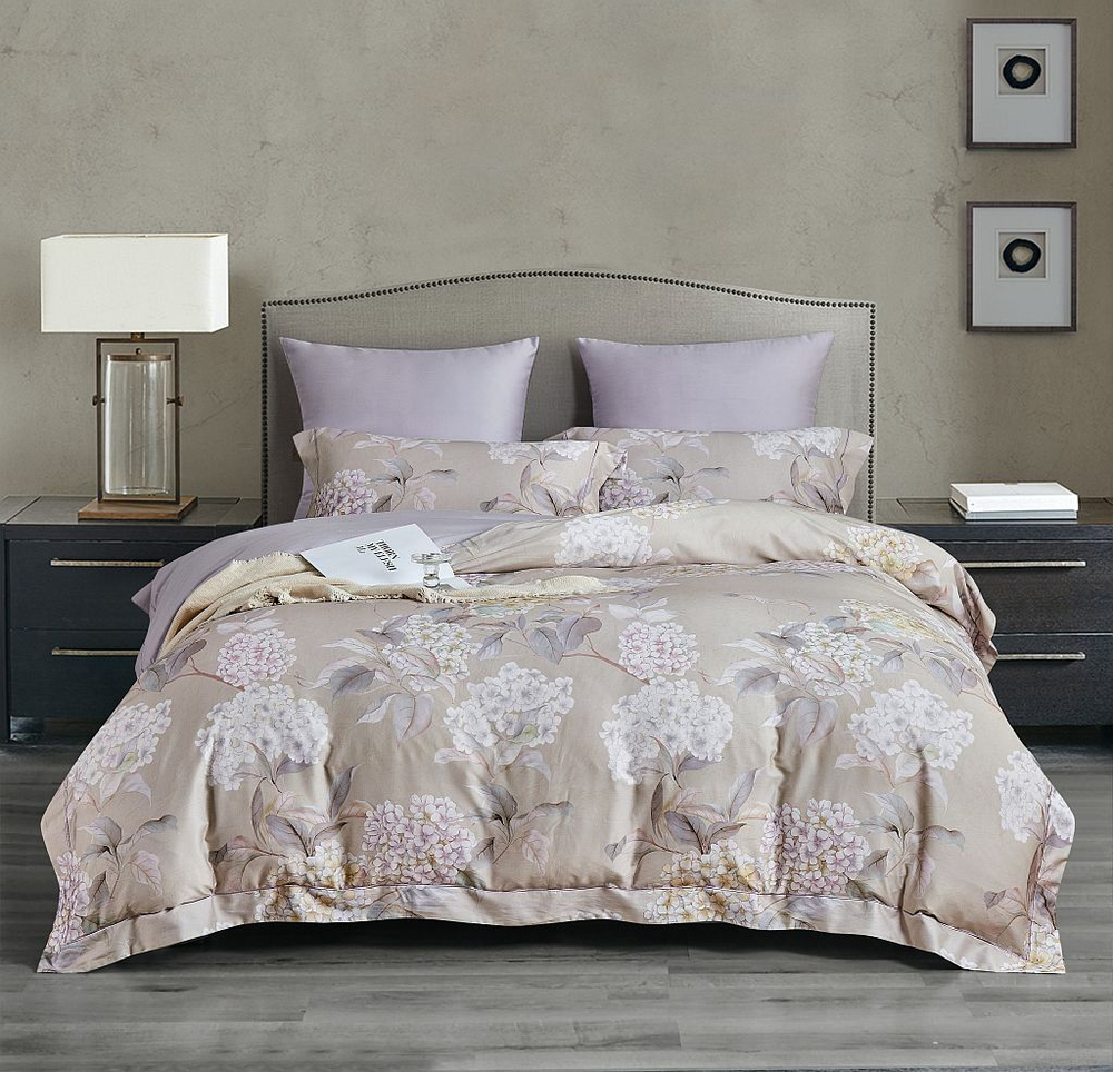 Постельное белье 2 спальное евро Asabella 2297-6