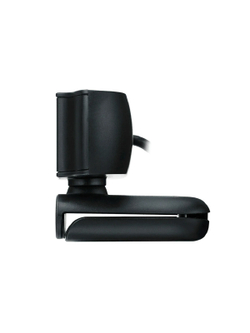 Веб-Камера, Rapoo, C200, USB 2.0, 1280*720/640*480, 2.0Mpx, Микрофон, Крепление: зажим, Чёрный