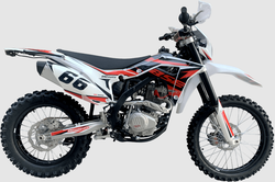 Мотоцикл кроссовый эндуро BSE Z4 Red 66