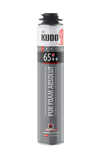 Пена монтажная "KUDO PROFF 65+", летняя, 1000мл/930г