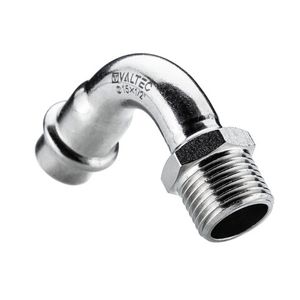 Отвод пресс Valtec с НР с наружной резьбой (серия VTi.957.I)