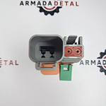 Разъем межжгутовой серии DEUTSCH DT 2-х контактный | DT06-2S+DT04-2P | Аналог