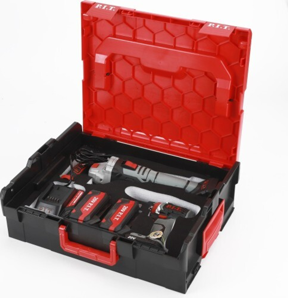 Набор аккумуляторного инструмента P.I.T. P0001-02