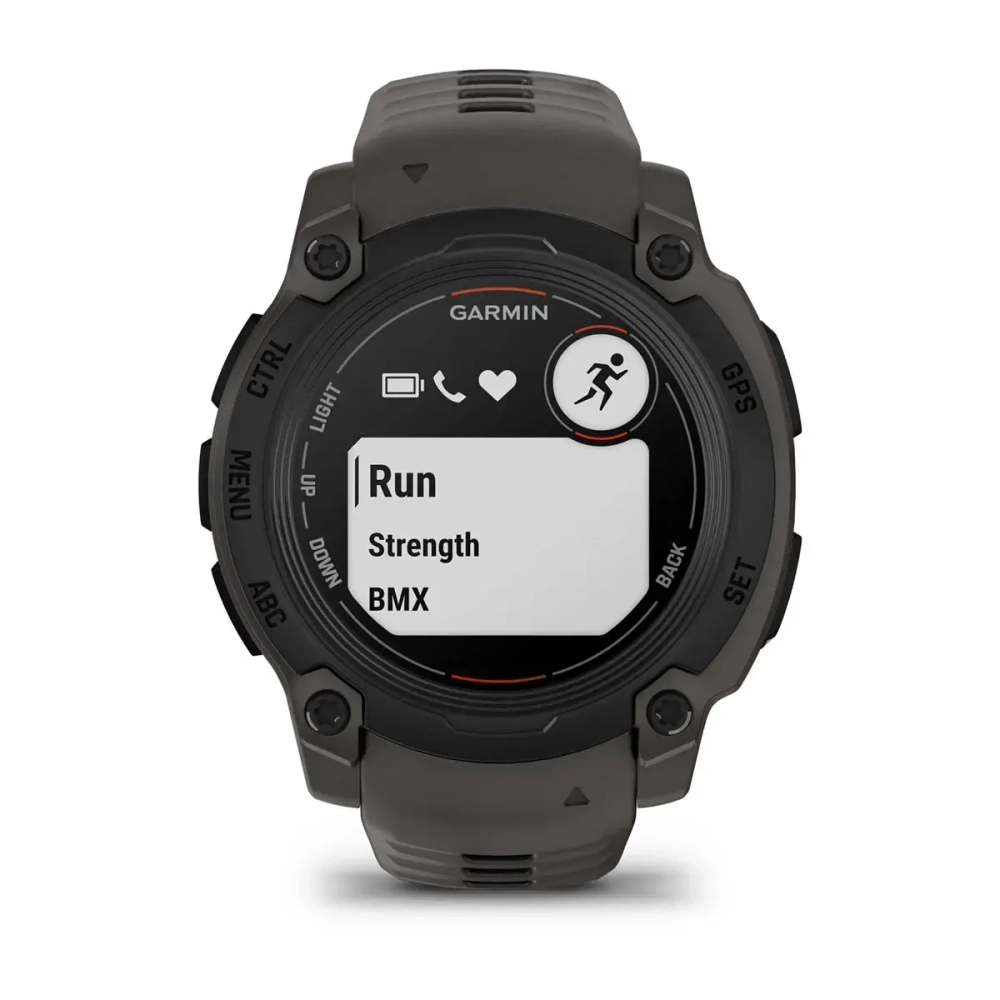 Смарт часы Garmin Instinct E - 40 mm Черный с угольным поясом
