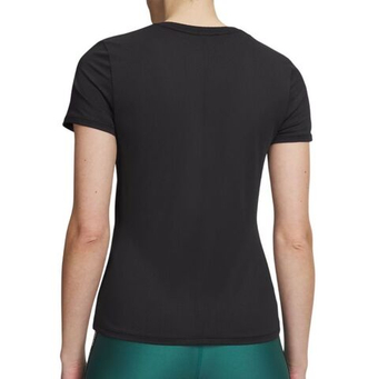 Женская теннисная футболка Under Armour Tech Mesh - black/white