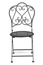 Стул Secret De Maison Love Chair стальной сплав, 43х48х91см, черный