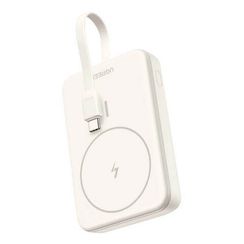 Внешний аккумулятор Ugreen PB760 10000mAh Magnetic Wireless Power Bank 20W (35341) белый