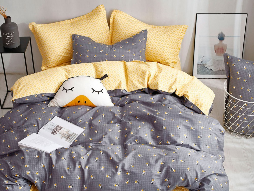 Постельное белье 2 спальное евро Asabella 1398-6