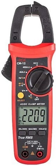 Токоизмерительные клещи RGK CM-12 с поверкой