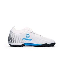 Бутсы футбольные (многошиповки) подростковые TORRES BOLA-J, TS2342310-271-36, р.36,с носком, белый