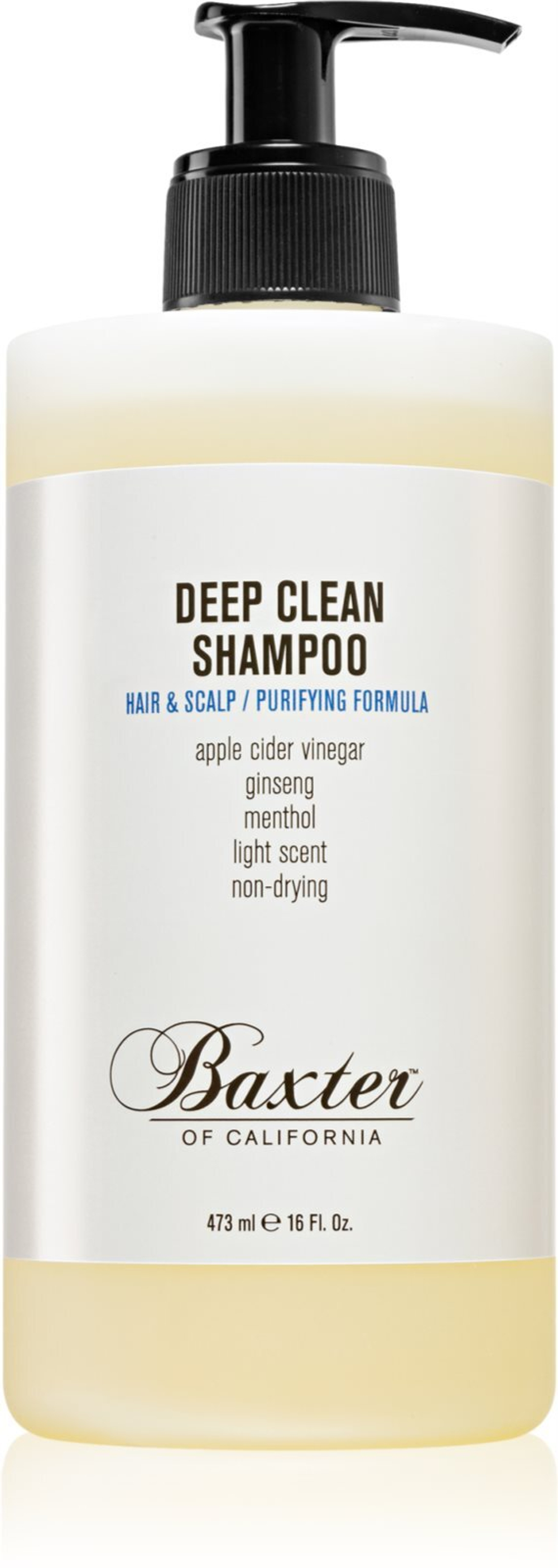 Baxter of California Deep Clean - шампунь глубокого очищения /   473  ml  / GTIN 884486405265