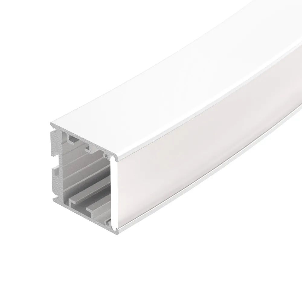 Профиль SL-ARC-3535-D320-W90 WHITE (260мм, дуга 1 из 4) (Arlight, Алюминий) 039592
