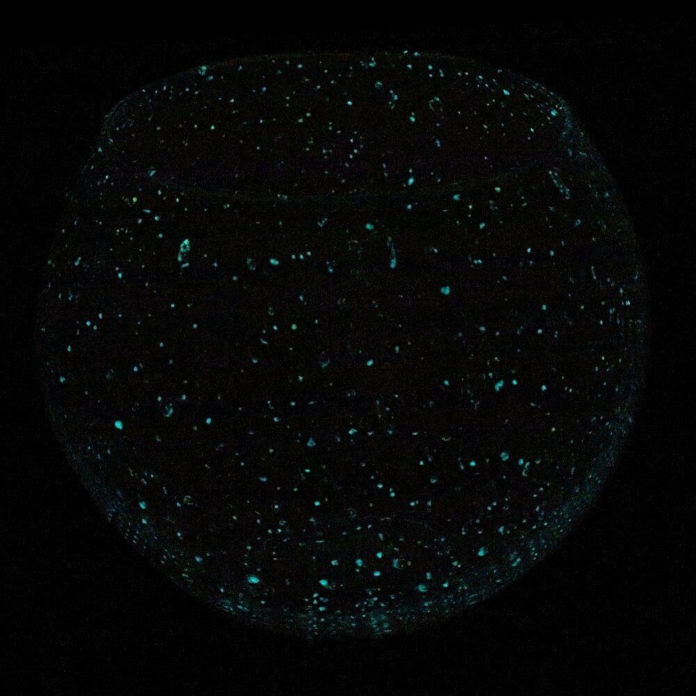 GAEM Ваза светящаяся в темноте, 2800 мл, L18 W18 H16 см