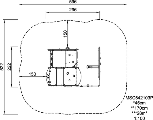 Домик и садик (большой)