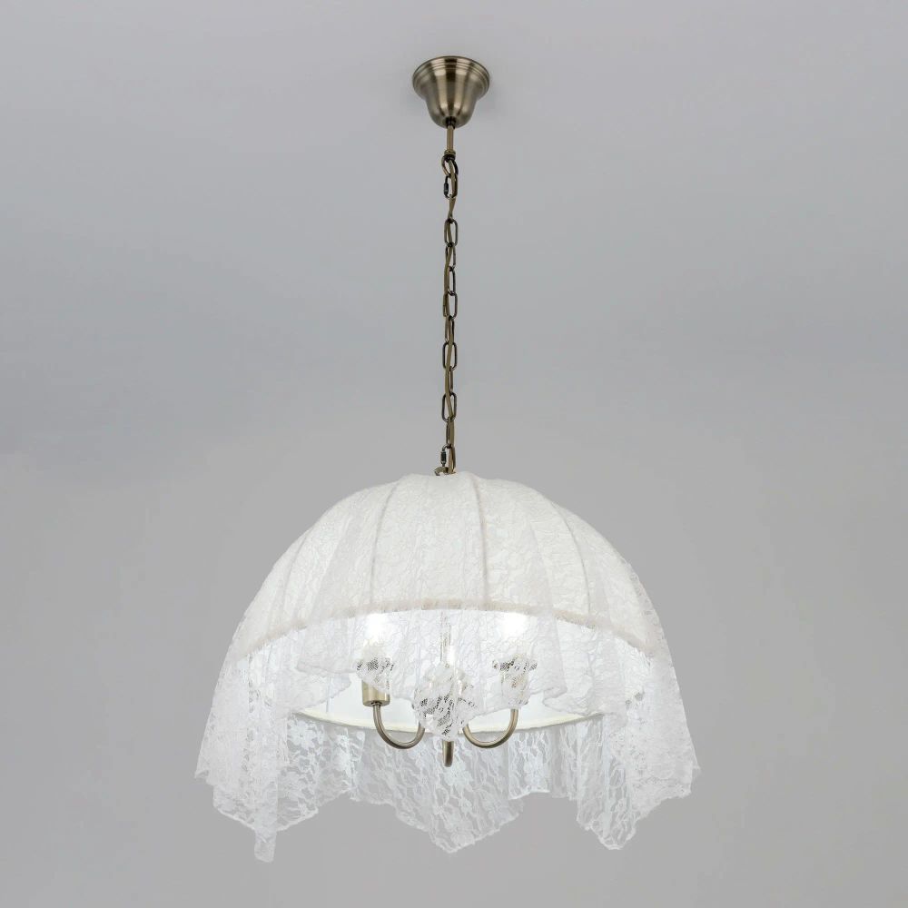 Citilux Базель CL407134 Люстра подвесная с абажуром Кружево