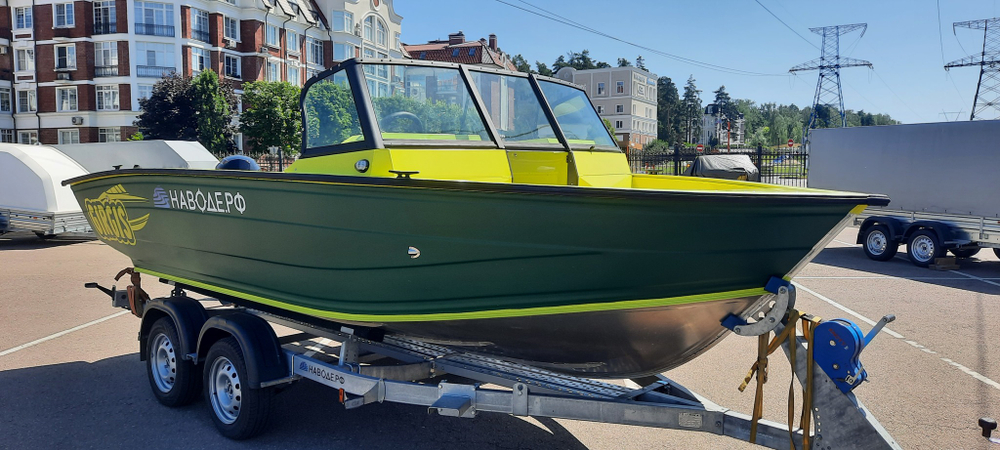Алюминиевая моторная лодка Гиргис 470