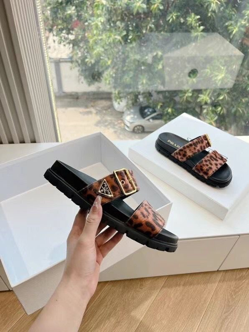 Шлепанцы Prada, арт. 720594