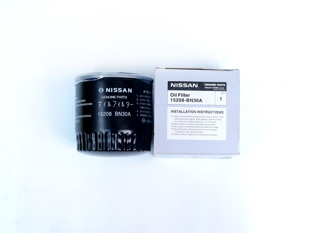 Фильтр масляный NISSAN 15208BN30A, PATHFINDER, Navara